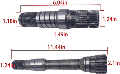 ya 7 8.24 baidi Mid-Level Axle Shaft Front Passenger Side Stub Axle Kit for for Ram 1500 2012-22