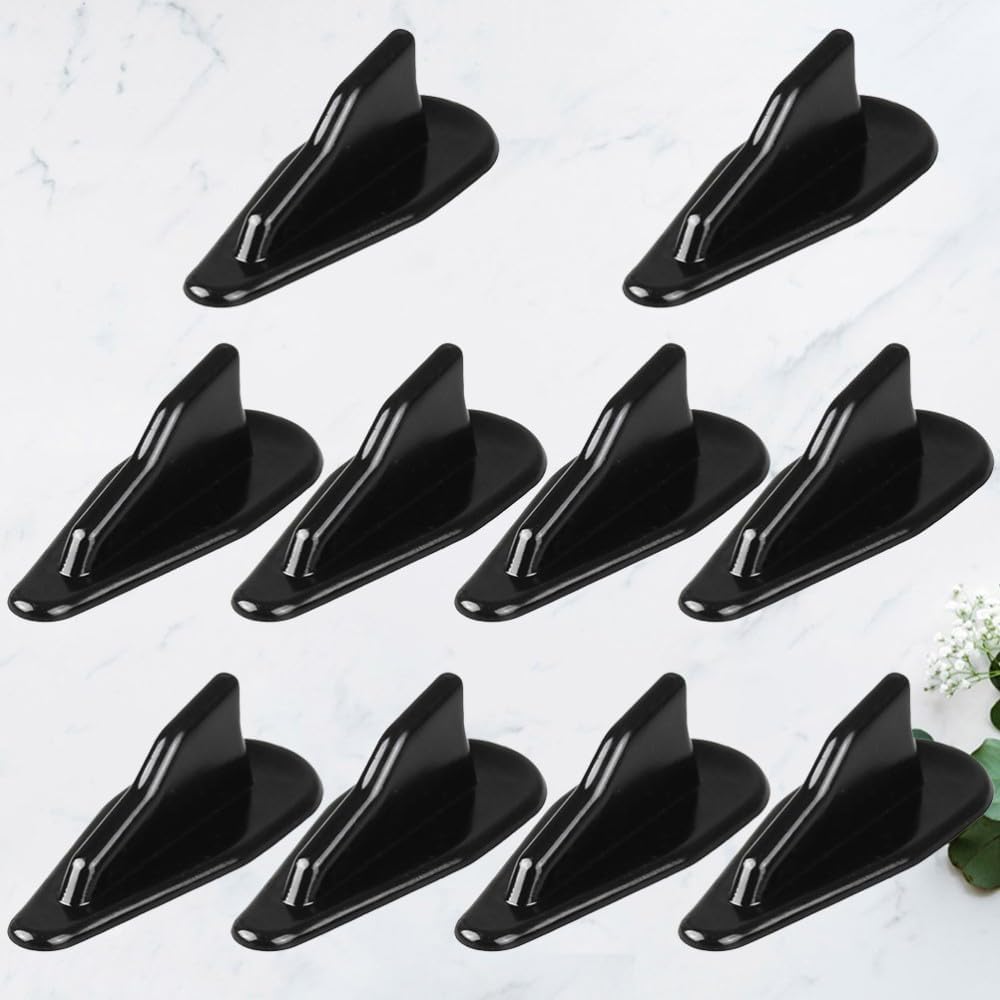 ya 6 8.14 10 Pcs Auto Car Fin Shark Style Roof Bumper Empennage Body Diffuser Fins Car