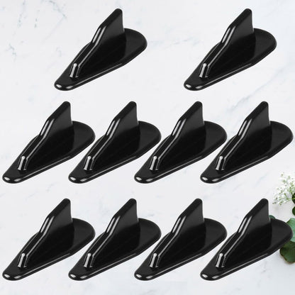 ya 6 8.14 10 Pcs Auto Car Fin Shark Style Roof Bumper Empennage Body Diffuser Fins Car
