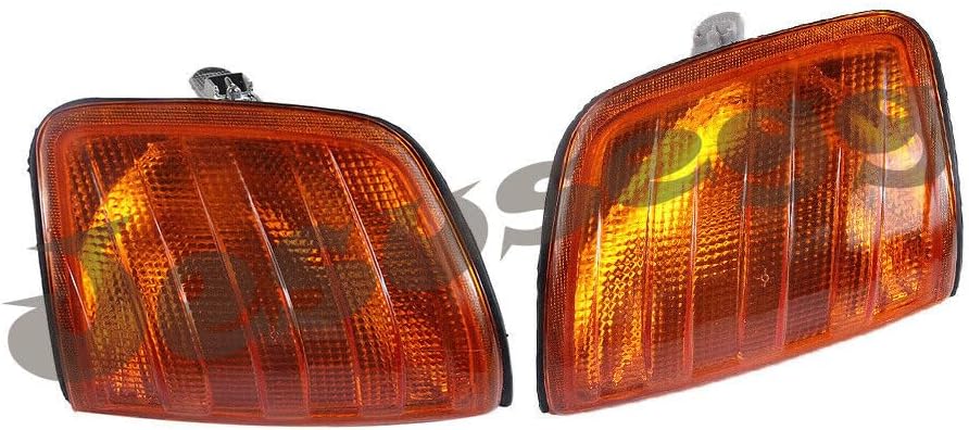 ya 6 8.24 baidi 2Pcs Left + Right Front Amber Turn Indicator Signal Light Fit for Mercedes E Class