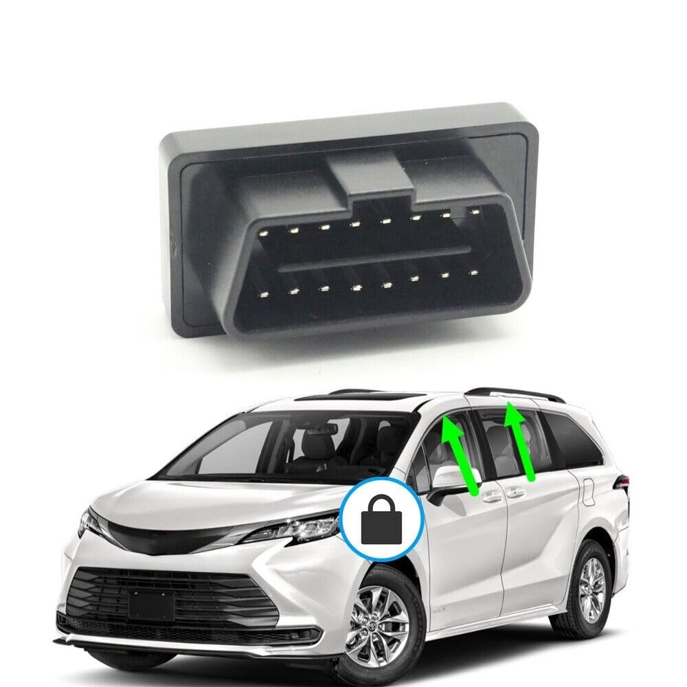 ya 8 8.24 baidi Car Door Speed Lock Window Glass Lifter OBD Module Suitable for Toyota for Sienna XL40 20-22