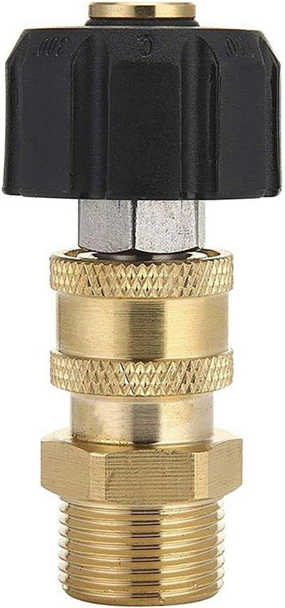 ya 26 10.21 baidi Brass+Stainless Steel Pressure Washer Hose Connector Adapter Replacement Parts