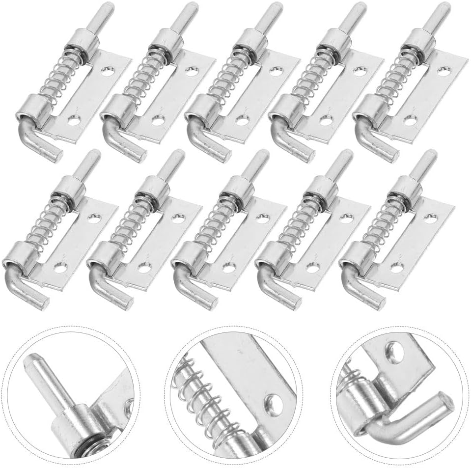 ya 26 10.21 baidi 2 PCS Spring Hin Lock Baby Bolt Steel Furniture Leg Latch