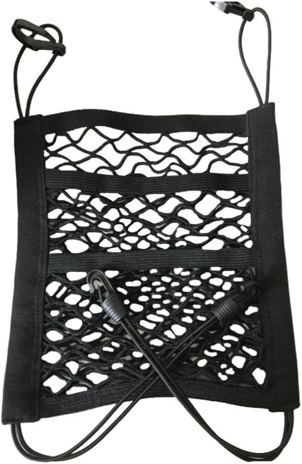 ya 2 8.15 3 Layer Storage Bag Mesh Car for SEATback Organizer Net Armrest for Seats