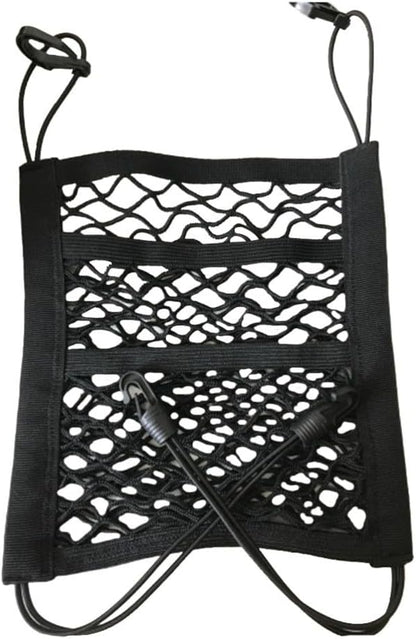 ya 2 8.15 3 Layer Storage Bag Mesh Car for SEATback Organizer Net Armrest for Seats