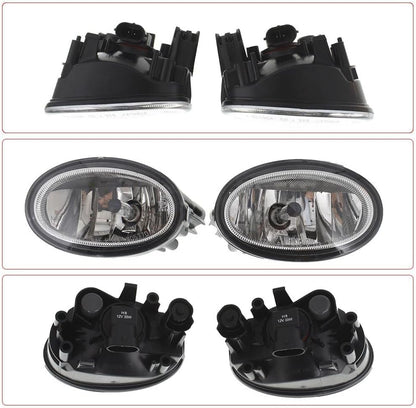 ya 9 10.24 Suitable for 2017-2018 for Honda CRV for CR-V bumper fog lamp driver chrome left and right