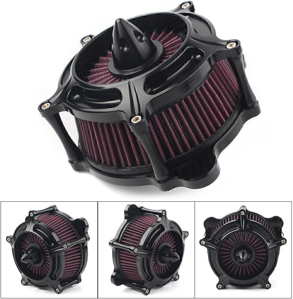 ya 10 9.16 zhengce Motor Air Cleaner Spike Intake Filter Fit Harley Softail 93-15 Touring 1993