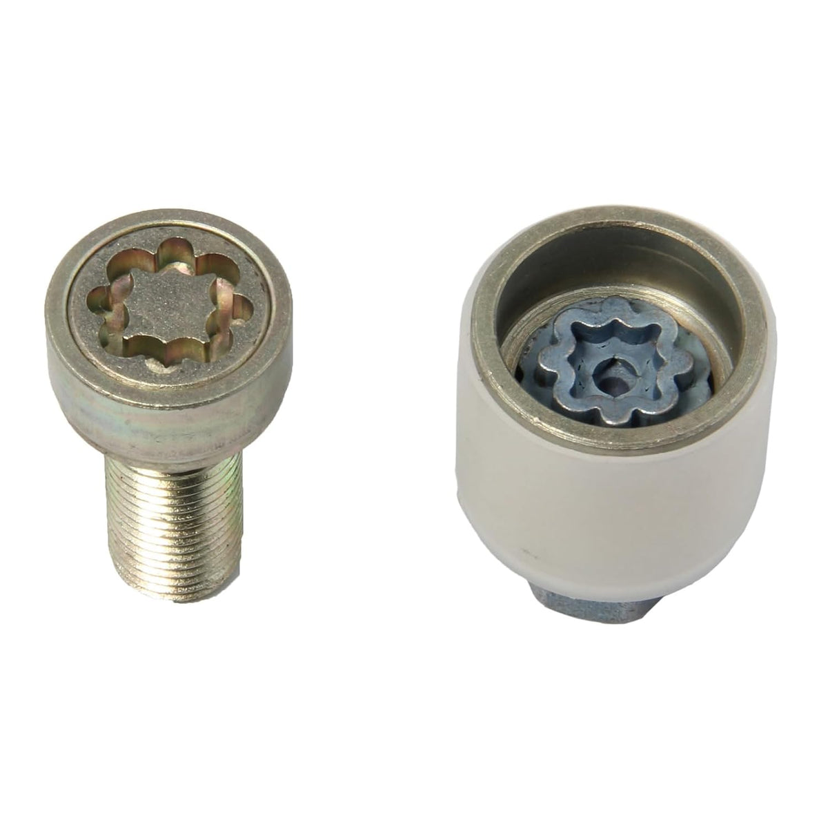 ya 10 9.16 baidi # Wheel Lug Lock Bolt Anti-Theft Screw Tool 4F0698139C817 for Audi A3 A4 A6 TT