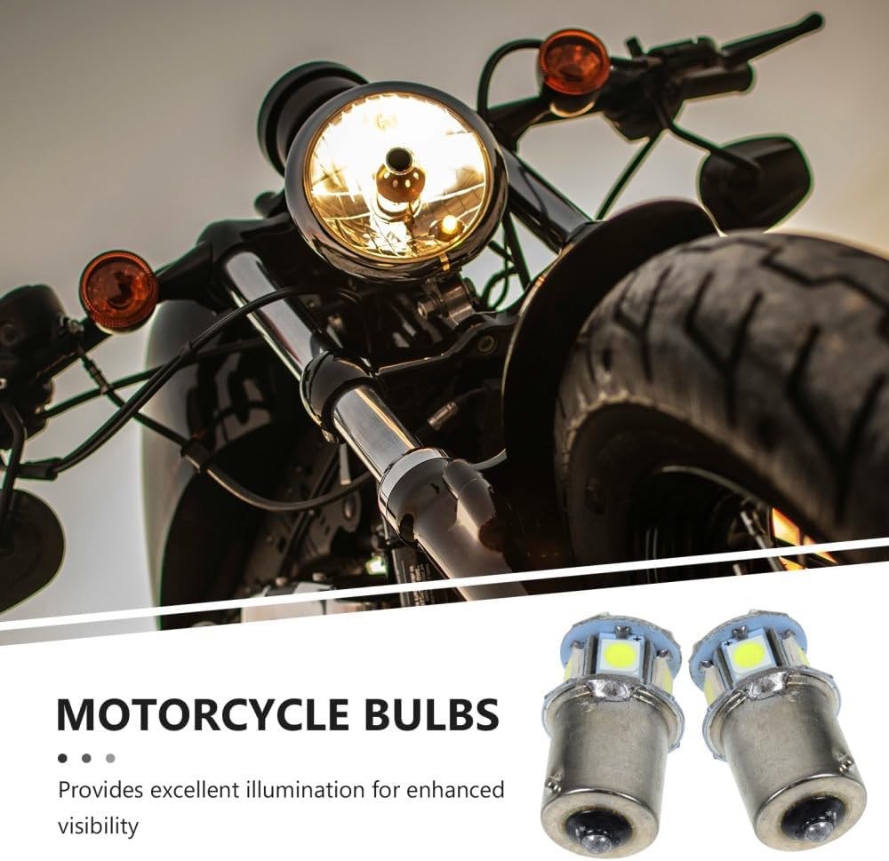 ya 13 9.15 baidi 2 Pcs Motorcycle Turn Signal Scooter Lights Break Bulb Headlights Bulbs