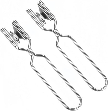 ya 14 9.20 baidi 2 Pcs Stainless Steel Pineapple Peeler Remover Fruit Slicer for Kitchen-1