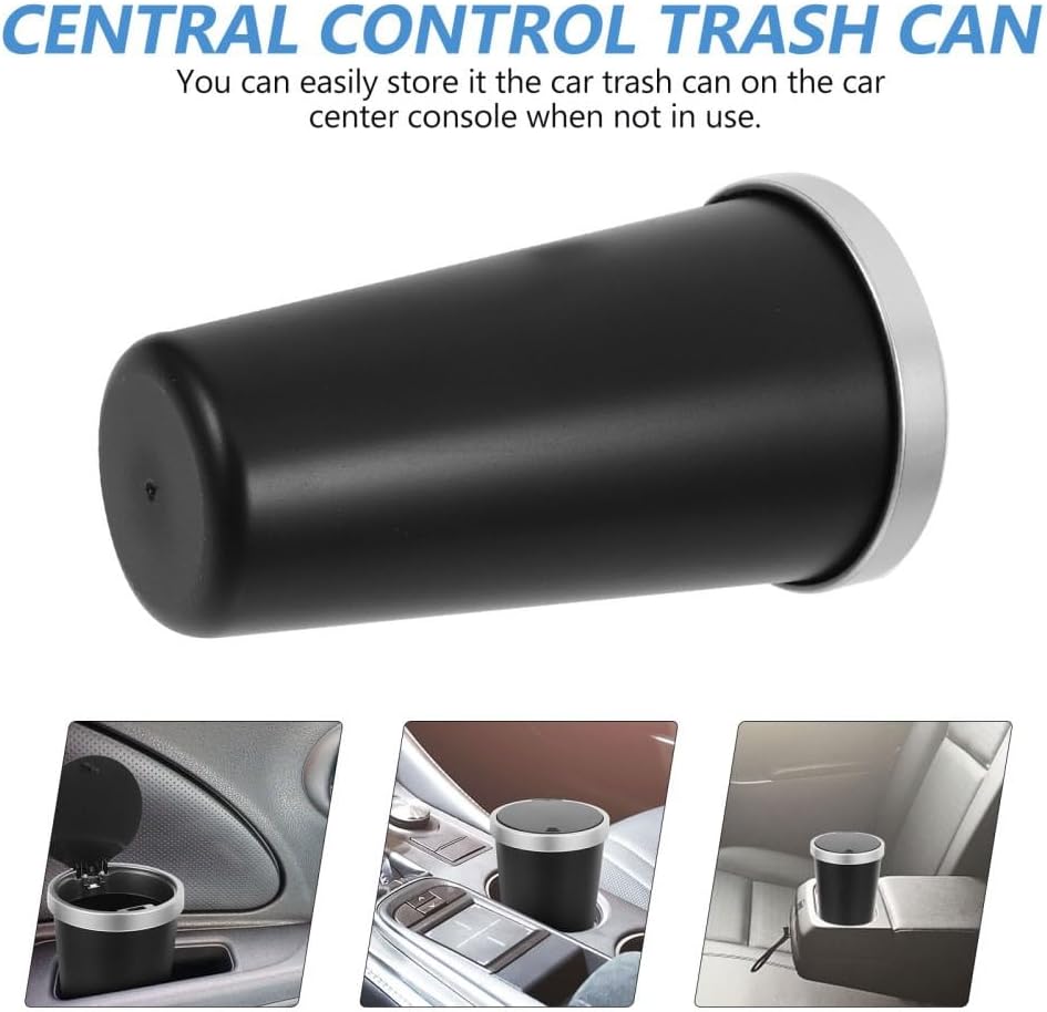 ya 13 9.15 baidi Car Trash Can Universal Press-Type Automotive Trashcan Automobile