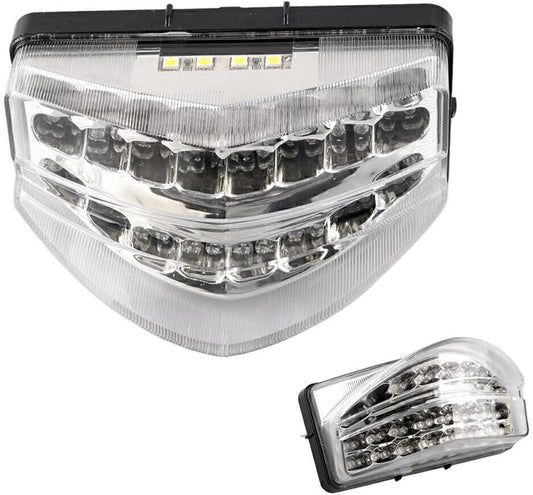 ya 4 8.8.2 Motorcycle LED Brake Stop Rear Tail Light for Honda CBR600 F4i 2001-2003 Clear