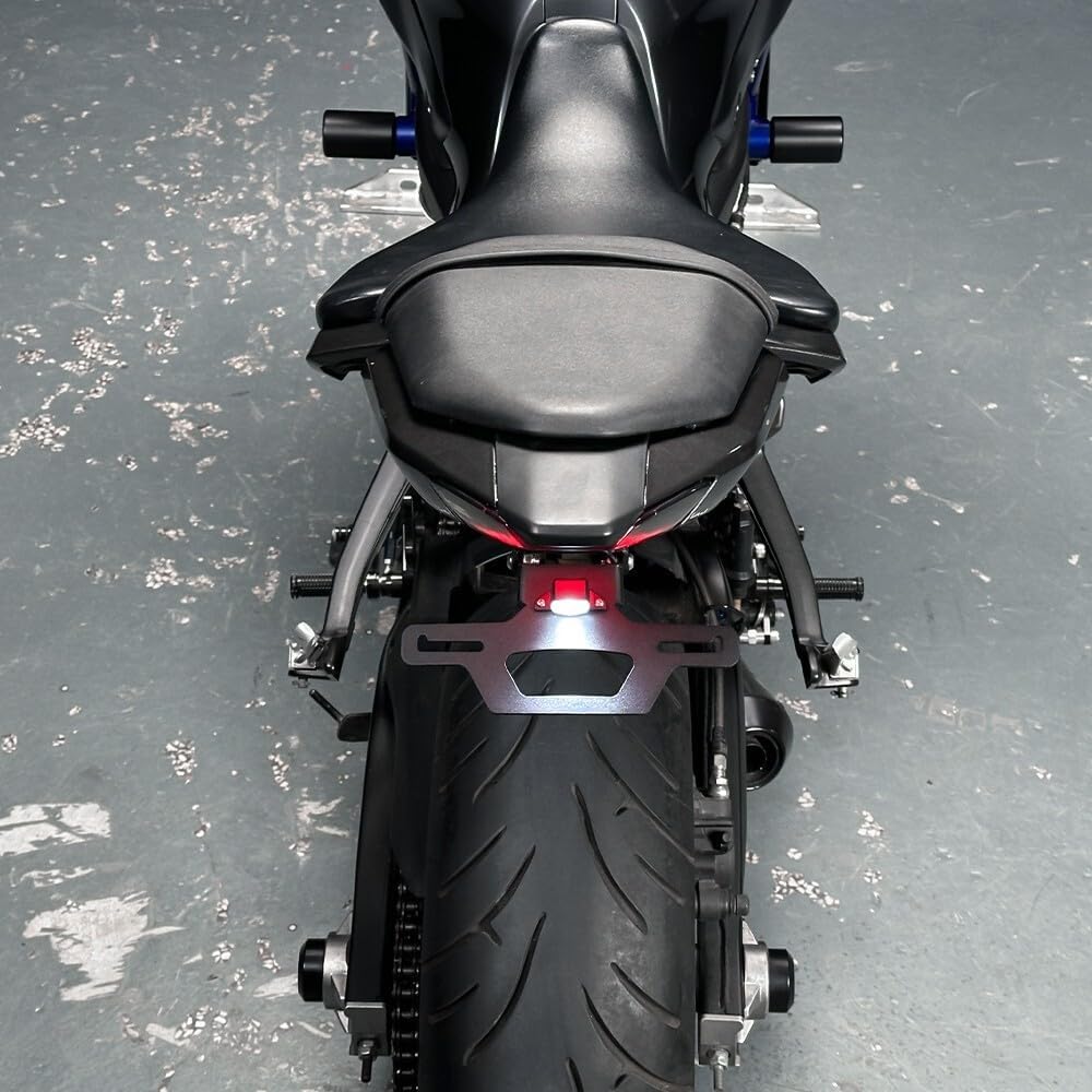 ya 13 9.15 baidi for Yamaha MT-07 FZ07 2024 Foldable Fender Eliminator Kit License Plate Light