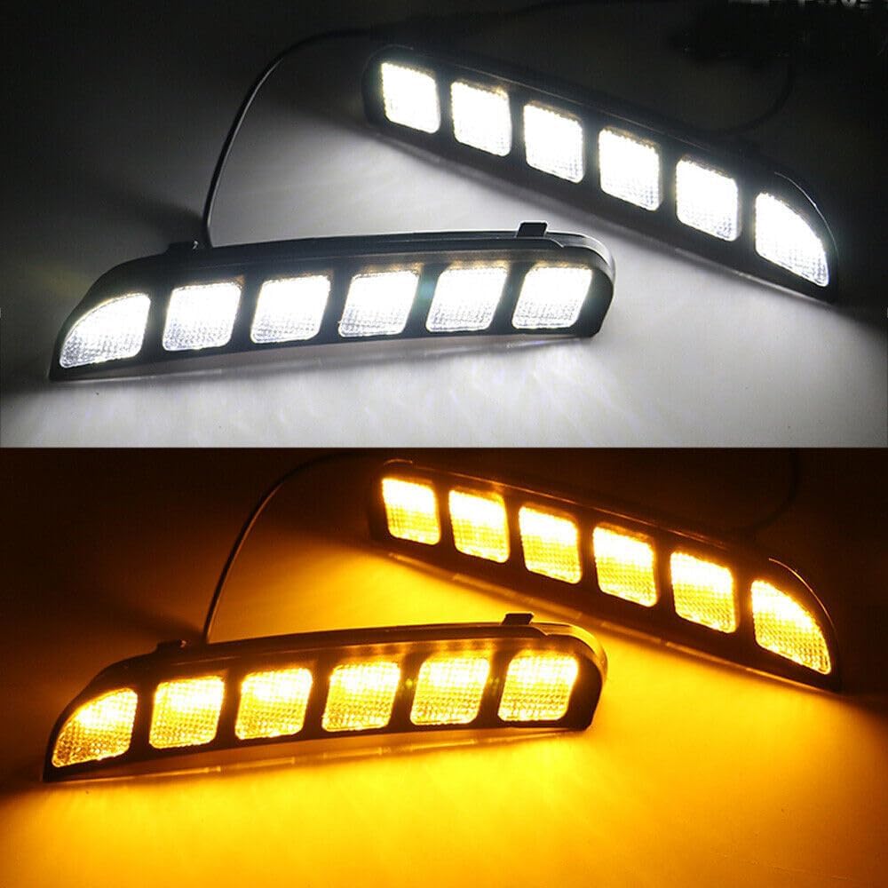 ya 14 9.20 zhengce Suitable for 2016-18 for Ford Explorer LED daytime running lights DRL signa-1