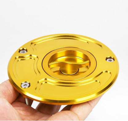 ya 4 8.10 for Kawasaki ZX6R 00-09 ZX6RR 03-06 ZX9R 00-03 ZX10R 04-09 S Style Fuel Gas Cap