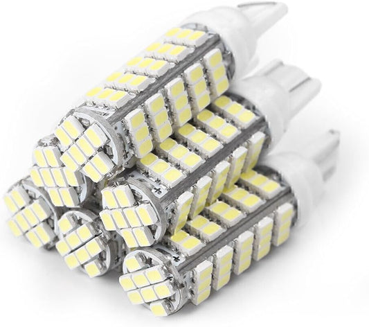 ya 4 8.10 12V T10 1206 68 SMD LED White Bulb Car Door Lights W5W 194 168 Clearance 6pcs