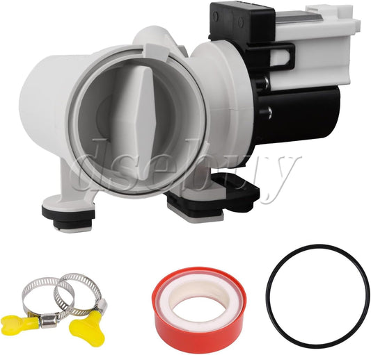 ya 26 10.21 baidi 2 Sets W10130913 W10135045 Washer Drain Pump Assembly Replacement