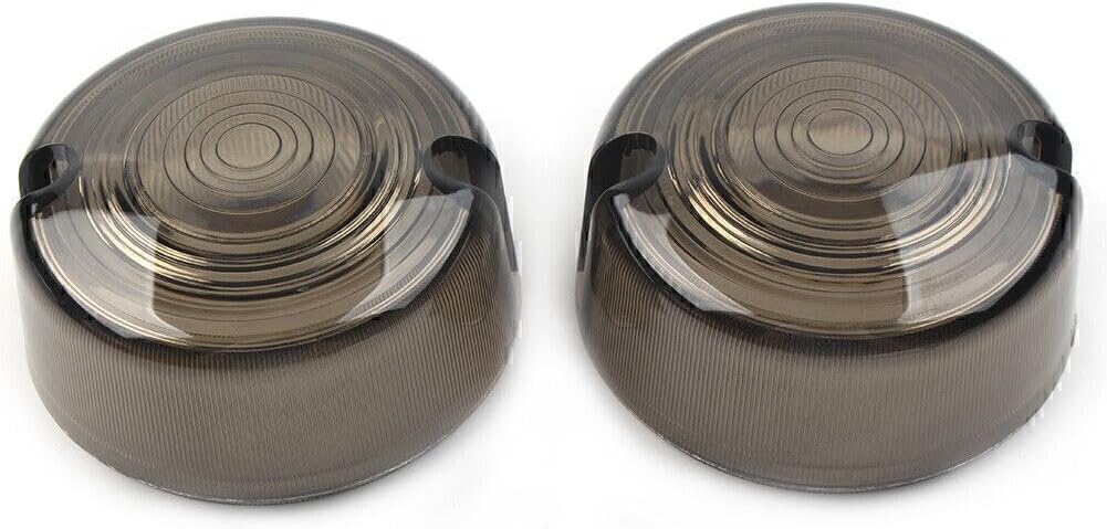 ya 4 8.8.2 SmokenTurn Signal Lens Cover for Harley Dyna FXD FXR Sportster XLH 883 1200 FXST