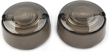 ya 4 8.8.2 SmokenTurn Signal Lens Cover for Harley Dyna FXD FXR Sportster XLH 883 1200 FXST