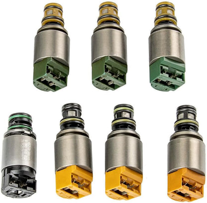 ya 10 9.16 baidi 7-piece set for BMW X3 X5 for Audi A4 A6 6HP26 6HP19 6HP32 transmission solenoid valve kit