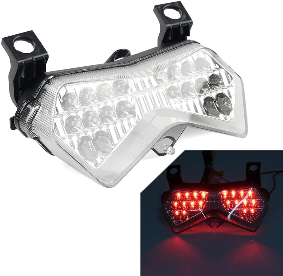 ya 10 9.16 zhengce LED Tail Light Turn Signal for Kawasaki Z750 2004-2006 2005 ZX6R 2003-2004