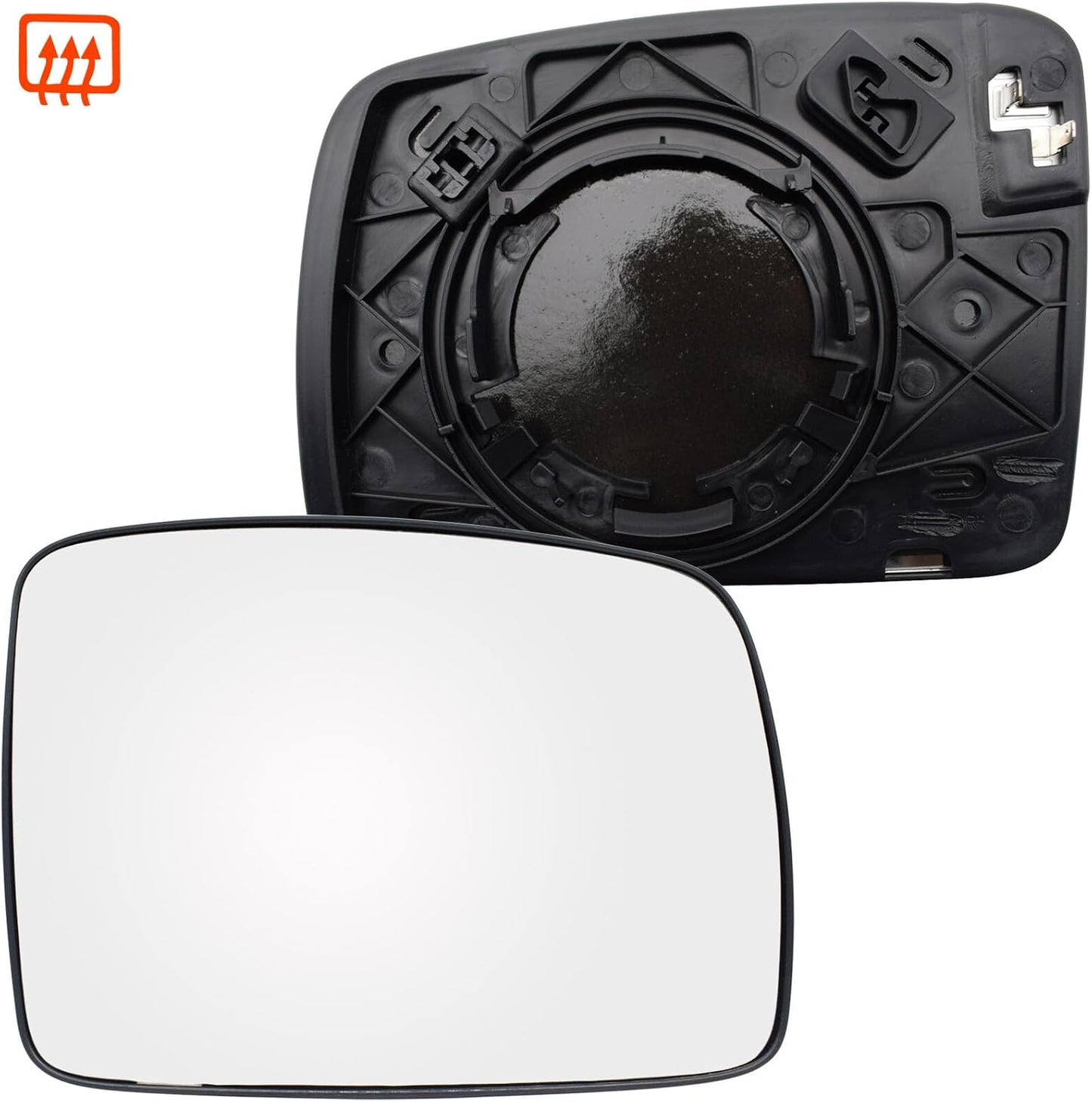 ya 2 8.15 for Land Rover Discovery 3 lander 2 Range Right Hand Side Wing Mirror Glass