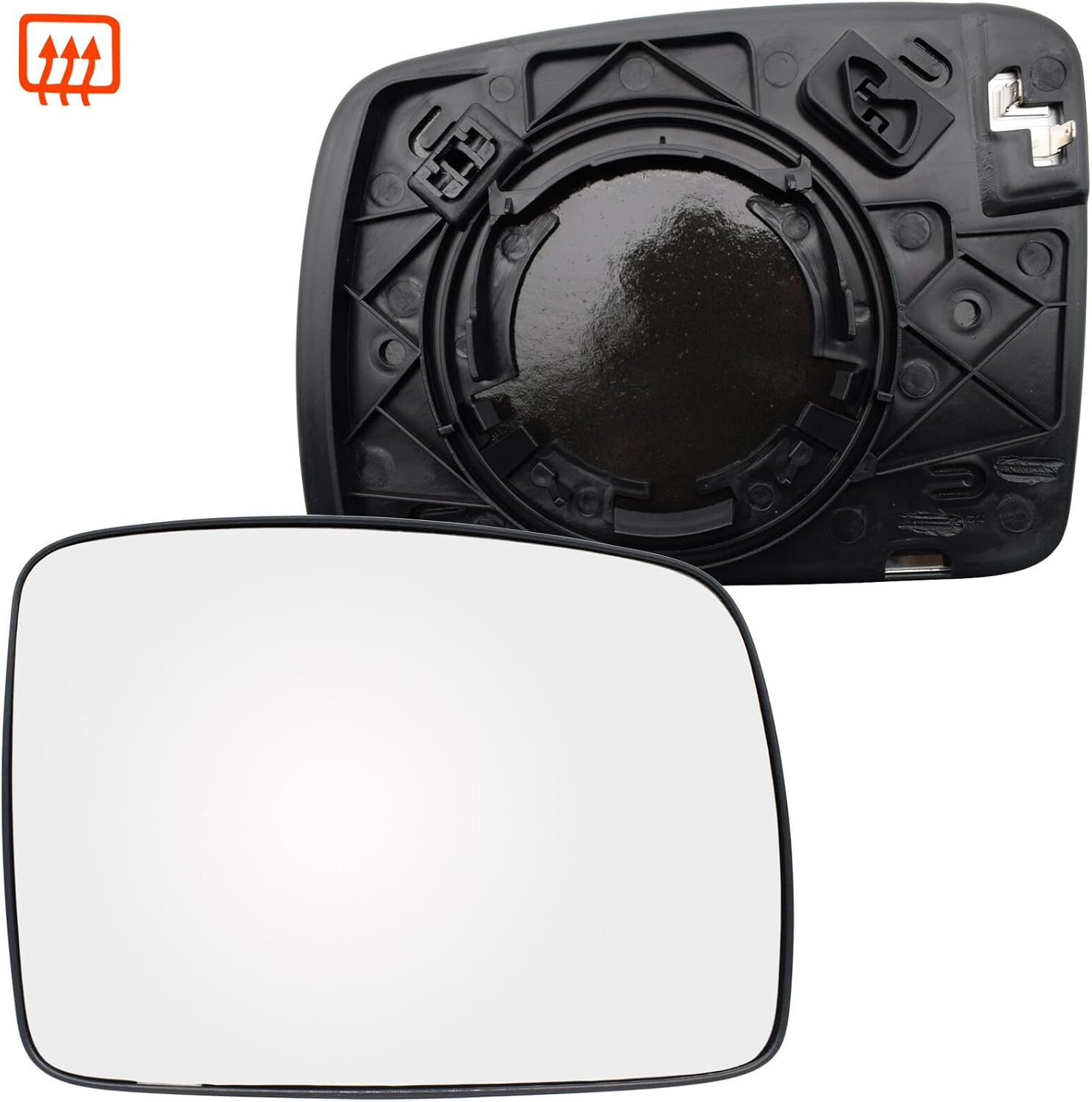 ya 2 8.15 for Land Rover Discovery 3 lander 2 Range Right Hand Side Wing Mirror Glass