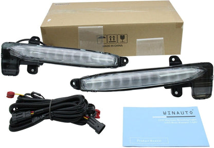 ya 3 8.24 baidi Daytime Running Lights Anti-collision Fog Lights L&R for 20-21 for Toyota Corolla SE/XSE Kit 