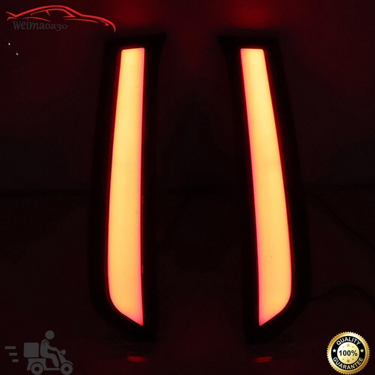 ya 4 8.24 baidi LED Smoked Trunk Tail Light Rear Pillar Brake Light for 2010-2022 for Toyota for 4Runner 