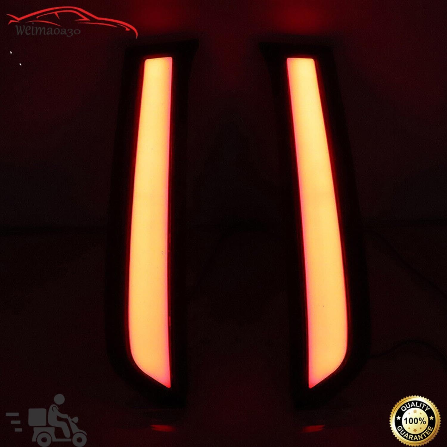 ya 4 8.24 baidi LED Smoked Trunk Tail Light Rear Pillar Brake Light for 2010-2022 for Toyota for 4Runner 