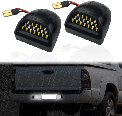 ya 4 8.14 1 pair LED license plate light assembly for Chevrolet Silverado for GMC Sierra 1500 2500