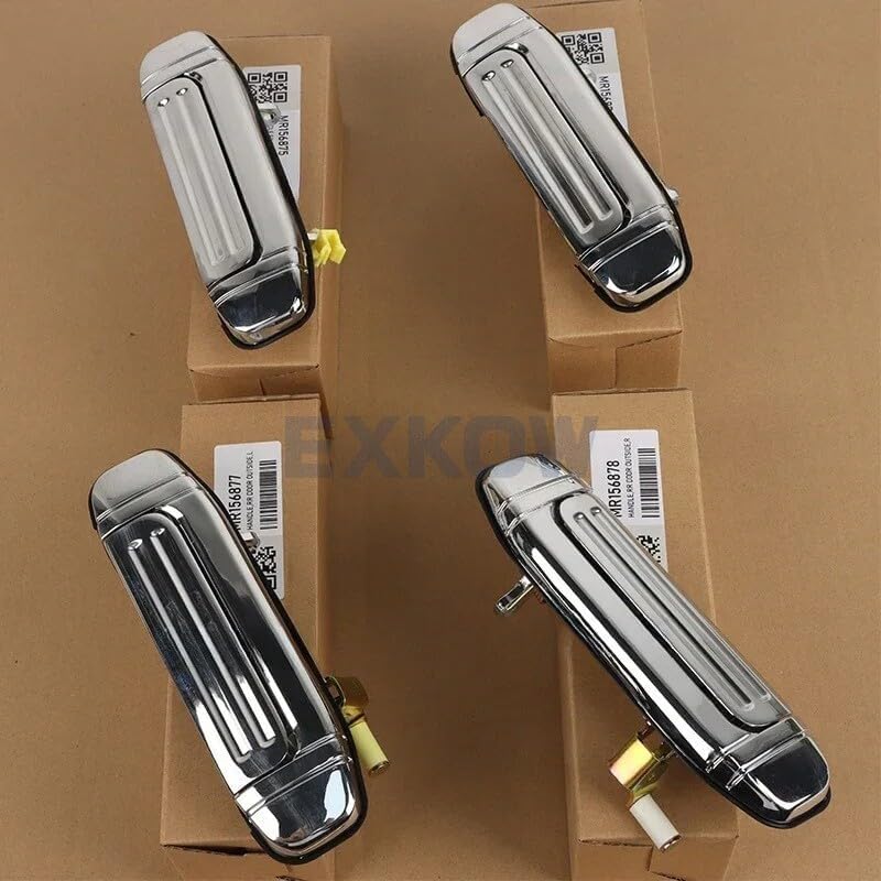 ya 10 9.16 baidi 4X Exterior Outside Door Handle for Mitsubishi for Pajero II MK2 1990-2004