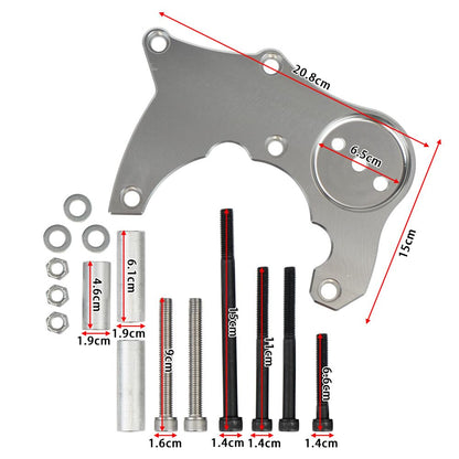 ya 10 9.16 baidi LS R4 AC Compressor Bracket for Chevy for GMC 1999-2013 LS LQ LS2 LS3 LS6 4.8 5.3