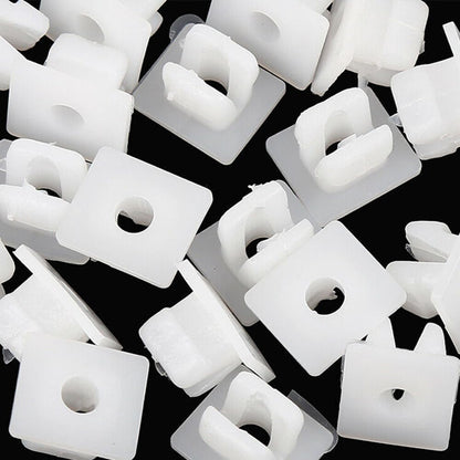 ya 5 8.10 25pcs Nylon Nut Grommet Front Bumper Support Splash Shield Screw for Toyota M5.5