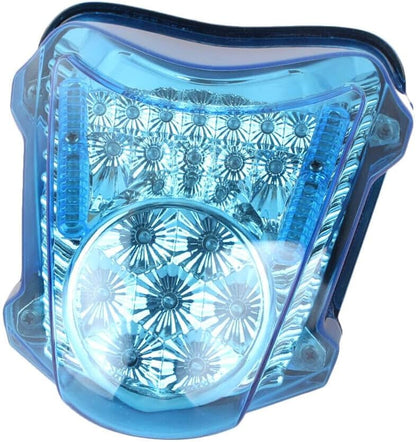 ya 4 8.10 Blue Rear LED Taillight for Suzuki Hayabusa GSX1300R 2008-2013 2009 2010 11 12