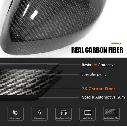 ya 11 9.14 baidifor BMW F80 F82 F83 F87 M2 M3 M4 Real Forged Carbon Fiber Side Mirror Cover Cap