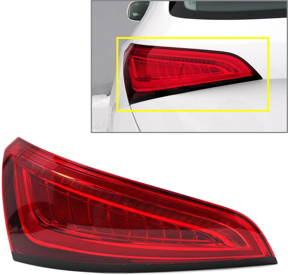 ya 10 9.16 zhengce Tail Light Rear Brake Lamp 8R0945093C 8R0945094C for Audi Q5 2013-2017 left