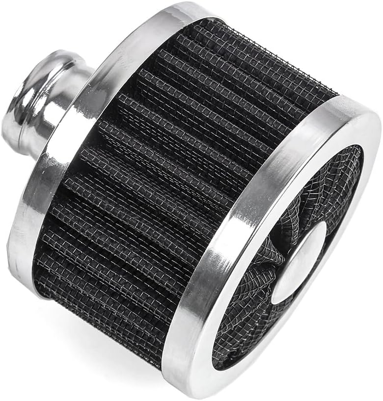 ya 13 9.15 baidi 2PCS Black/Red/Blue 1Extra Flow Breather 1 Push In Vent Filter for Valve Cover