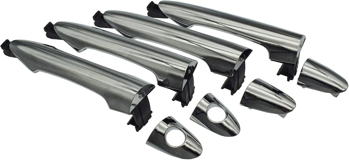 ya 10 9.16 baidi 4Pcs Chrome Door Outer Handles with Cap for Kia Picanto 2011-16 82651-1Y000
