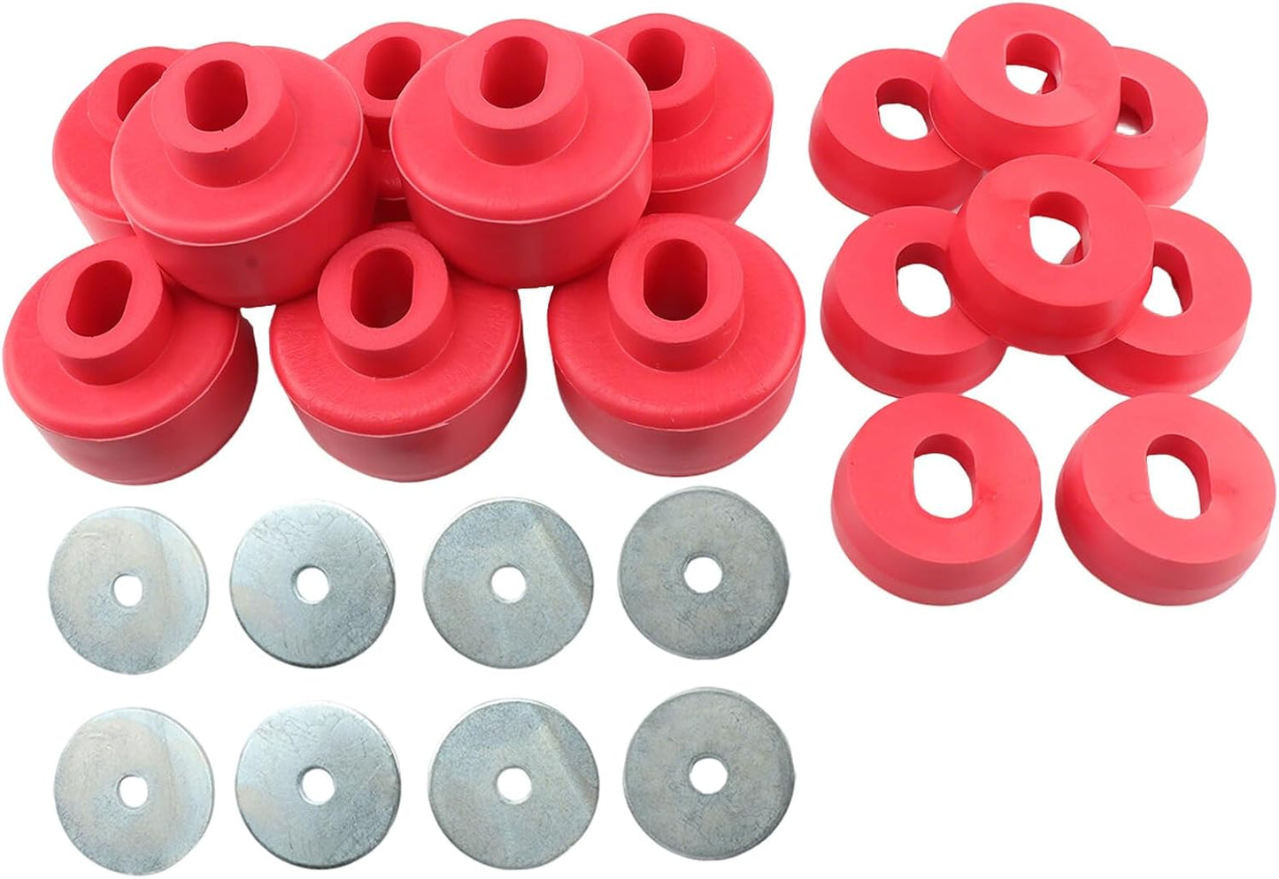 ya 2 8.15 For 1999-2014 for Chevy for Silverado & for Sierra 2WD/4WD Body Cab Mount Bushing Kit 7-141