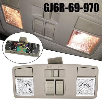 ya 4 8.14 Car Front Interior Overhead Dome Light Reading lamp Sunroof Switch for for Mazda 6