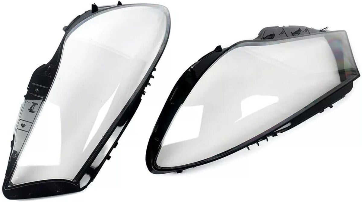 ya 4 8.10 Front Clear Headlight Lens Cover L+R for Mercedes-Benz W117 CLA250 CLA45 2016-19