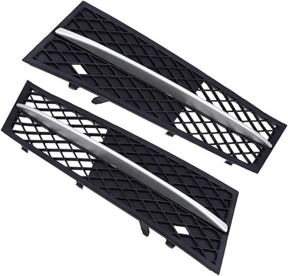 ya 2 8.15 1 Pair Front Lower Bumper Grille for BMW 5 Series F10 F11 2010-2013