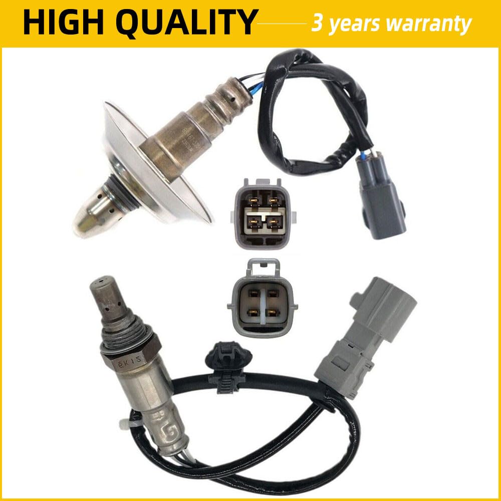 ya 4 8.8.2 2-Pack Front and Rear Oxygen O2 sensors for 2012-2019 for Toyota Prius C 1.5L FHEV
