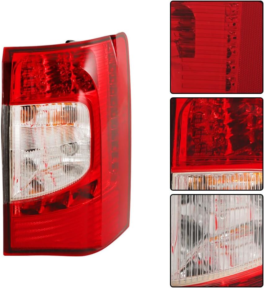 ya 4 8.10 11-16 for Chrysler Town & Country taillights red driver and passenger LED taillights 