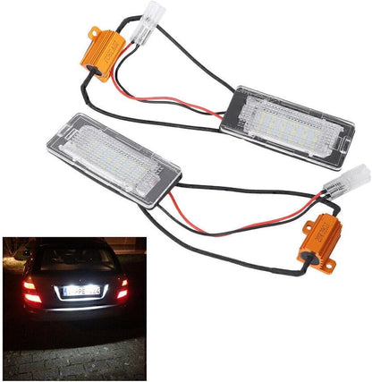 ya 4 8.8 2x LED Error Free License Plate Light for VW Touran Touareg Polo Jetta 2011-2012