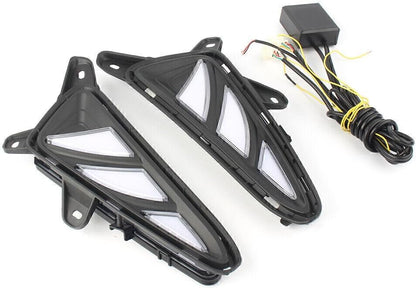 ya 4 8.8 Dual color 12V LED daytime running light with signal for 2016-17 for Toyota CH-R CHR