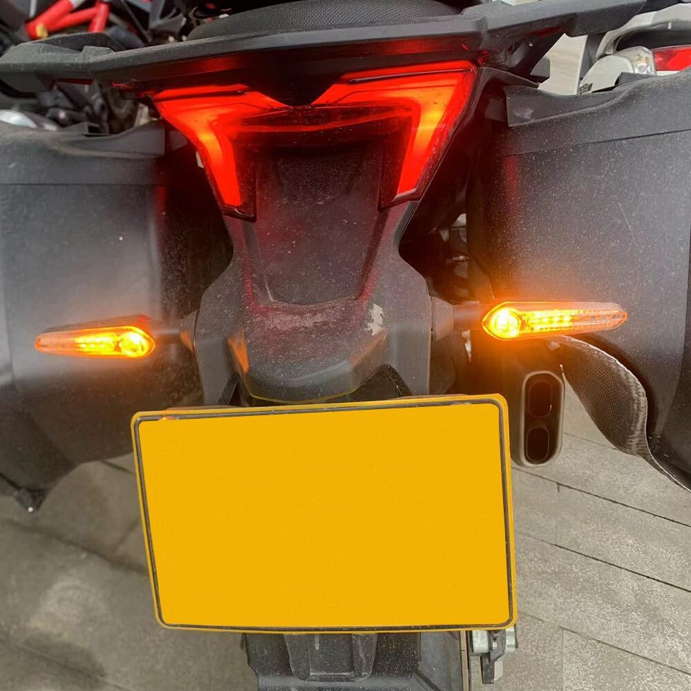 ya 13 9.15 baidi LED Rear Turn Signal Light Flash Indicator for Ducati Monster 937 950/Plus 1200S