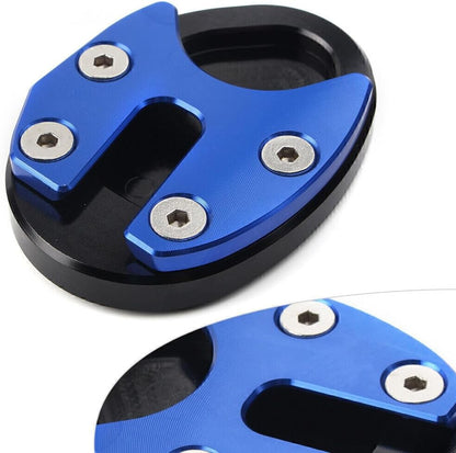 ya 2 8.15 Motor kickstand Foot Support Side Stand Pad Fit SYM MAXSYM TL500 19-2021 Blau