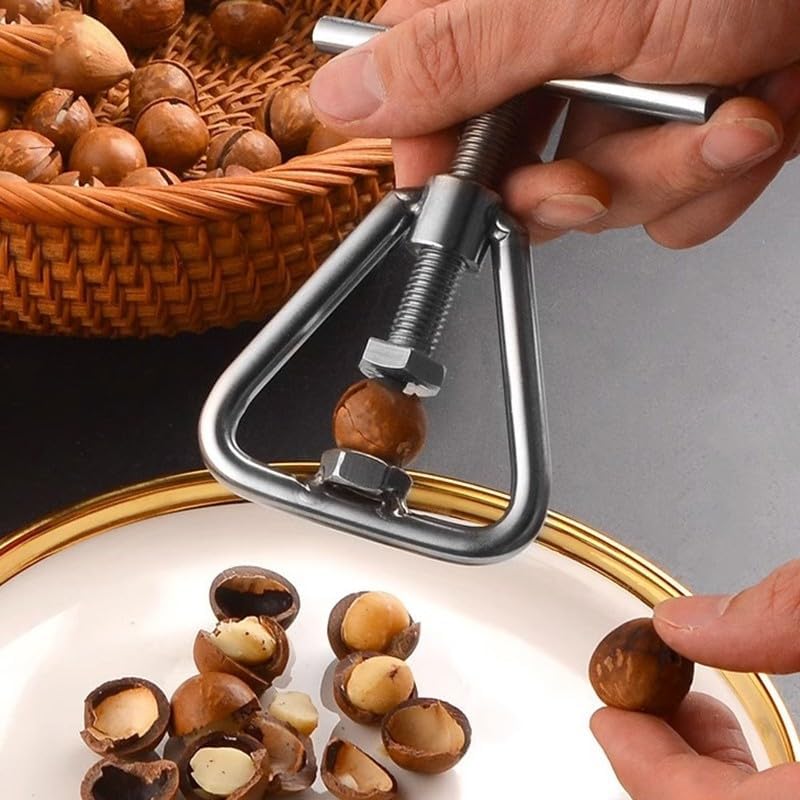 ya 14 9.20 baidi Multifunctional Manual Nut Opener Cracker Machine Walnut Kitchen Tool Accesso-wq-1
